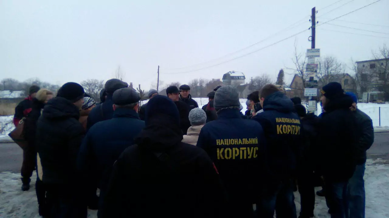 За участі активістів Національного Корпусу Львівщини відбулись збори громадян села Суховоля