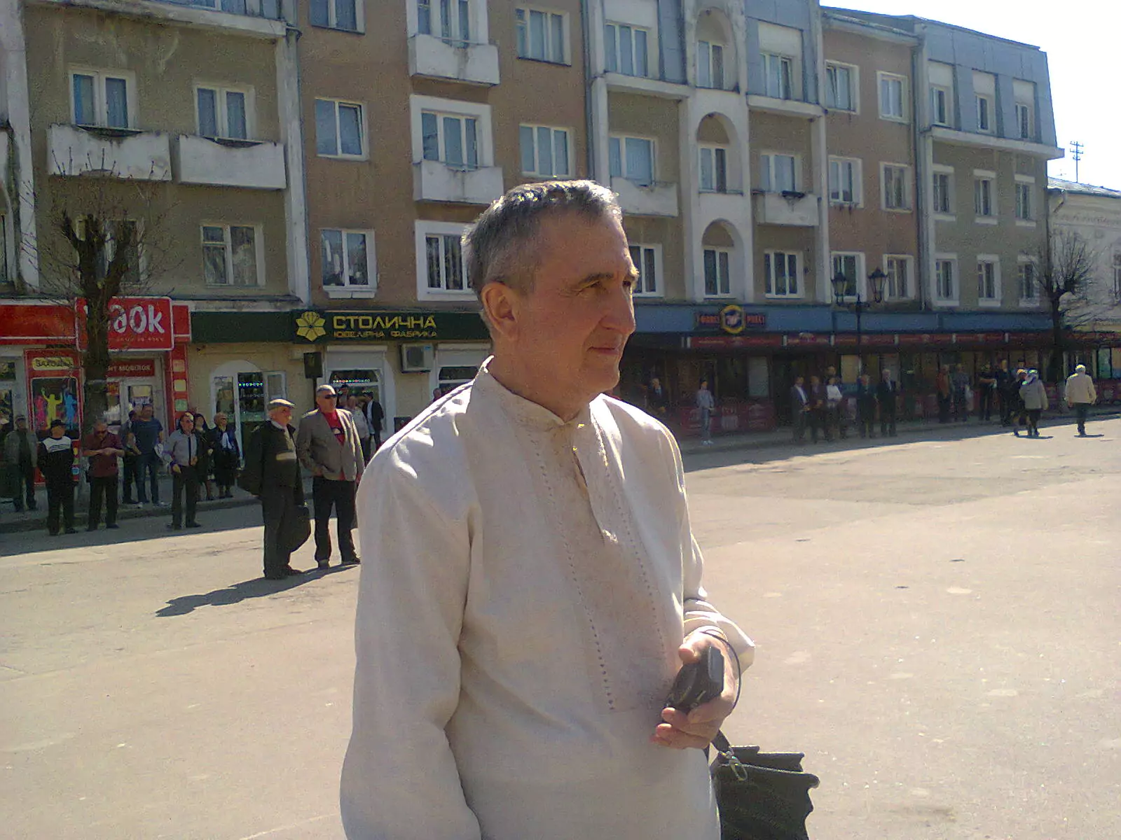На фото Іван Тихий, один з депутатів Дрогобицької міської ради 1-го скликання
